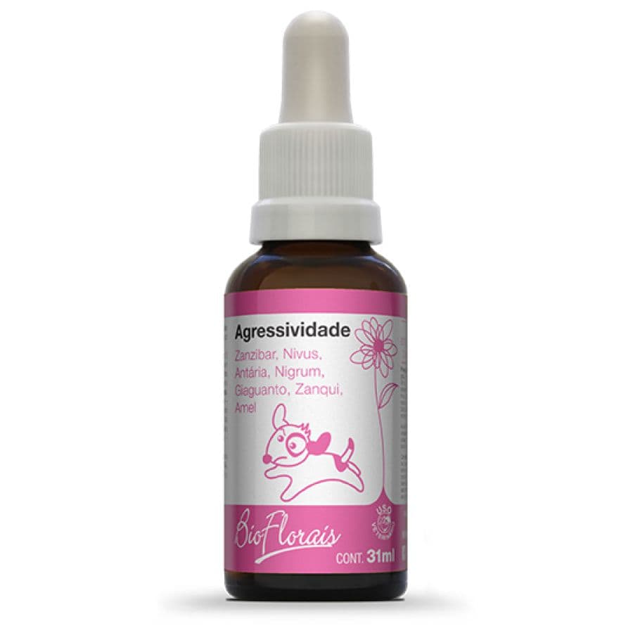 Floral Bio Florais – Agressividade – Pet
